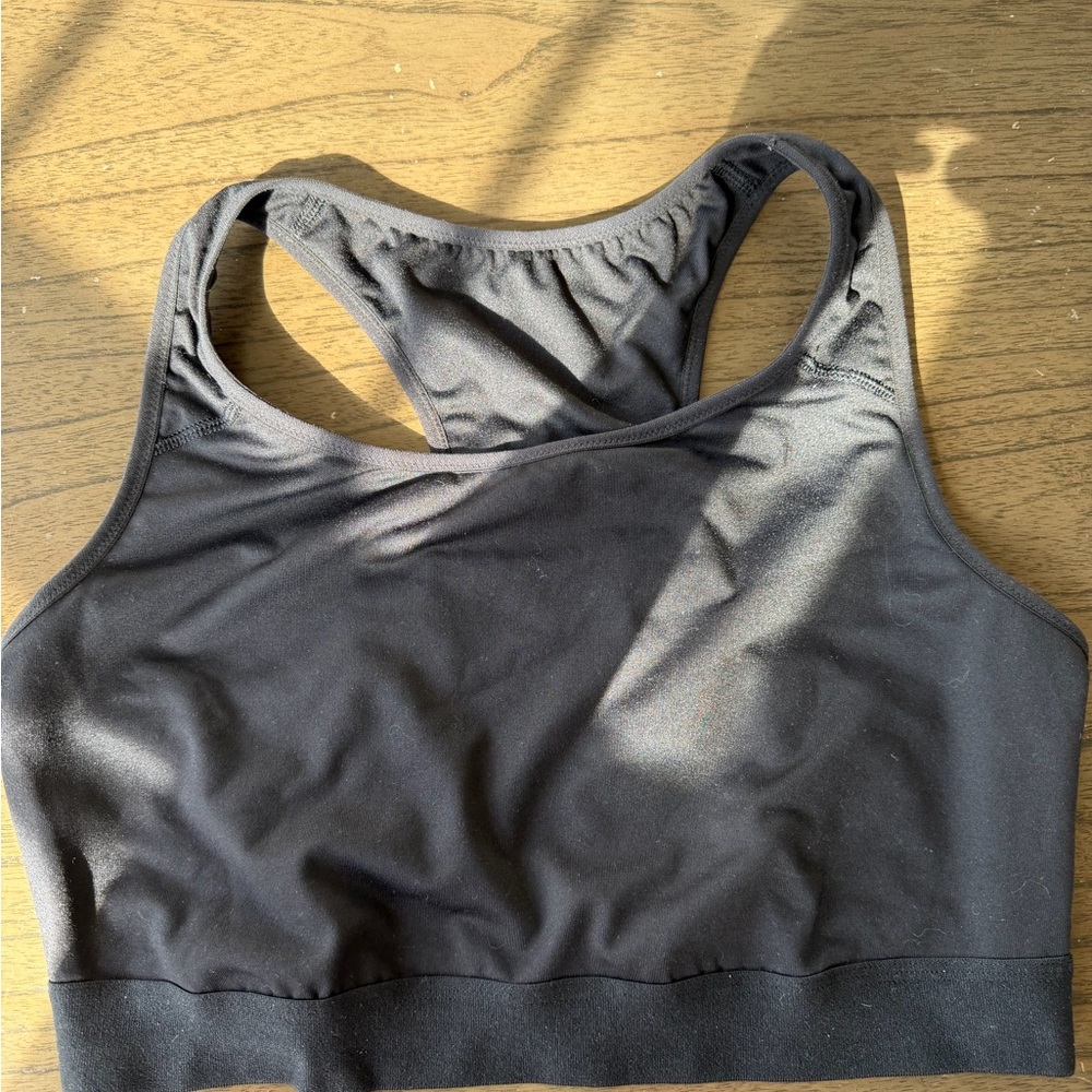 Old Navy Active Black Racerback Sports Bra 2X
